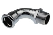 Drukbuizen en fiittings - Vsh Fabrieken Xpr Carbon elbow 90 deg. fm 22xr3/4 - 6202011