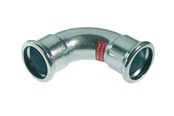 Drukbuizen en fiittings - Vsh Fabrieken Xpr Carbon elbow 90 deg. ff 76.1 - 6208004