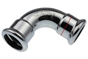 Drukbuizen en fiittings - Vsh Fabrieken Xpr Carbon elbow 90 deg. ff 54 - 6201613