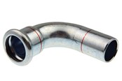 Drukbuizen en fiittings - Vsh Fabrieken Xpr Carbon elbow 90 deg. fø 54 - 6201690