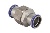 Drukbuizen en fiittings - Geberit mapress Edelstaal union with union nut made of crni steel: d=22mm g=1 - 35392
