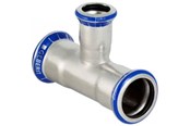 Drukbuizen en fiittings - Geberit T-stuk stst 28x22x22mm. - 31234