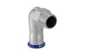 Drukbuizen en fiittings - Geberit Elbowad mt stst 90g d28-r1 - 33836