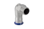 Drukbuizen en fiittings - Geberit Elbowad mt stst 90g d15-r1/2 - 33833