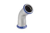Drukbuizen en fiittings - Geberit Bend stst 45g d42 - 32607
