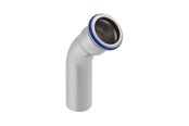 Drukbuizen en fiittings - Geberit Bend w/ plend stst 45g d35 - 32706