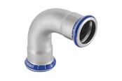 Drukbuizen en fiittings - Geberit Bend stst 90g d35 - 31106