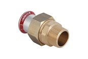 Drukbuizen en fiittings - Geberit Adunion mt cst d22-r3/4" zn-pl - 25335