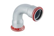 Drukbuizen en fiittings - Geberit Bend cst 90g d22 zn-pl - 20104