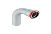 Drukbuizen en fiittings - Geberit Bend w/ plend cst 90g d54 zn-pl - 23308