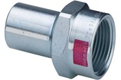 Drukbuizen en fiittings - Viega Prestabo insert piece 22 x 1/2" galvanized steel - 559168