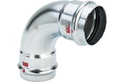Drukbuizen en fiittings - Viega prestabo elleboog 90° 22 558147 - 558147