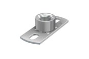 Buisophanging en koppelingen - Flamco Achterplaten gp 1/2-120 x 40 - 39419