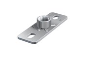 Buisophanging en koppelingen - Flamco Back plates gp 10 - 120 x 40 - 39433