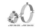 Buisophanging en koppelingen - Flamco rsf Clip g1/2-m10 x 69-76 - 54211