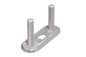 Buisophanging en koppelingen - Flamco Back plates bmd 8 x 90 - 39428
