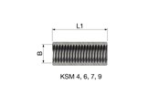 Buisophanging en koppelingen - Flamco Connectoren m10 ksm 4 - 70904