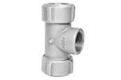Knelkoppelingen - +GF+ Tee primofit 1 1/2"xrp1 1/2" g - 775312055