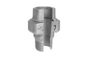 Schroefdraadfittingen - +GF+ Union black for m taper seat 2" - 770341109