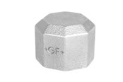 Schroefdraadfittingen - Georg-Fischer Dop verzinkt 1/8 - 770300201