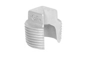 Schroefdraadfittingen - +GF+ Plug plain galvanized 1 1/4" - 770291207