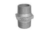 Schroefdraadfittingen - +GF+ Dubbele tepelunite s 1 - 770280106