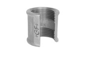 Schroefdraadfittingen - +GF+ Socket black 1/2" - 770270104