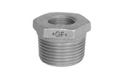 Schroefdraadfittingen - +GF+ Reducing bush Zwart concentric 2 1/2 x 1 1/4 - 770241143