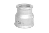 Schroefdraadfittingen - +GF+ Socket galvanized reducing 1 1/2" x 1" - 770240232