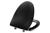 Toiletten, stoelen, bidets en reserveonderdelen - Pressalit cera+ toiletseat with soft close Zwart - 590001-D03999