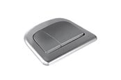 Toiletten, stoelen, bidets en reserveonderdelen - Gustavsberg Actuator low dual Chroom - GB19299P0210