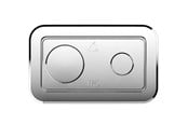 Toiletten, stoelen, bidets en reserveonderdelen - Ifö spira/spira art push button complete chrome - Z97251