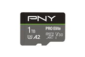 Geheugenkaart - PNY PRO Elite MicroSD/SD - 100MB/s - 1TB - P-SDU1TBV32100PRO-GE