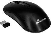 Muis - MediaRange Wireless Optical Mouse - Black - Muis - Optisch - 3 knoppen - Zwart - MROS209