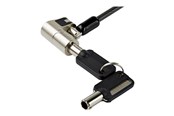 Systeemaccessoires - StarTech.com 6' (2m) 3-in-1 Universal Laptop Kabelslot - Keyed Security Lock for K-Slot Nano & Wedge Slot Desktop/Laptop - Anti-Theft security cable lock - LTULOCKKEY