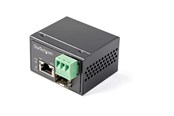Repeater & zendontvanger - StarTech.com PoE+ Industrial Fiber to Ethernet Media Converter 30W - IMC1GSFP30W