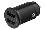 Mobiel - Adapters & Opladers - Deltaco 12/24 V USB autolader met compact formaat - USB-CAR124
