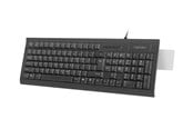 Toetsenbord - Natec KLAWIATURA Z CZYTNIKIEM KART SMART ID MORAY - Toetsenbord - Engels (US international) - Zwart - NKL-1055