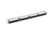 Accessoires - Lanberg patch panel 24 port 1U cat.6A UTP grey - PPUA-1024-S