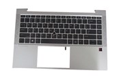 Toetsenbord - HP 840/EB 14 G7 - US/I - BL - Notebook replacement keyboard - Engels - Zilver - M07090-B31