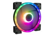 Case Fan - Inter-Tech Argus RS-141 RGB - Case ventilator - 140mm - Black - 88885539