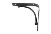 Deurbeugels en scharnieren  - Home>it Shelf bracket Circle 125 x 125mm - Antraciet - 16541