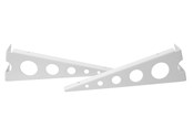 Deurbeugels en scharnieren - Home>it Shelf bracket CPH 27cm x 2 - Wit - 16789