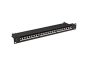 Accessoires - Lanberg PPS7-1024-B - patch panel - 1U - 19" - PPS7-1024-B