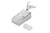 Netwerk - kabel - DIGITUS CAT 6A Modular Plug - Zilver - AK-219604