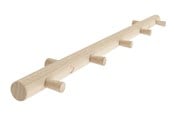 Deurbeugels en scharnieren - Home>it Slimme eiken kapstok - 5 haken - 12220