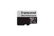 Geheugenkaart - Transcend 340S MicroSD/SD - 160MB/s - 128GB - TS128GUSD340S