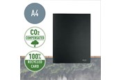 Mapper en Klemborden - Leitz Recycle 3-Klepsmap, karton. Zwart - 39060095