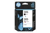 Inkt, toner en verbruiksartikelen - HP 305 / 6ZD17AE 2-Pack Tri-color + Black Ink - 6ZD17AE