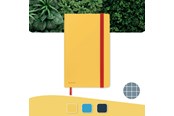 Schrijfblokken, formulieren en notitieboekjes - Leitz  Cosy Notitieboek A5 Soft Touch geruit met harde kaft Warm geel - 44540019